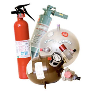 Aircraft Fire Extinguishers